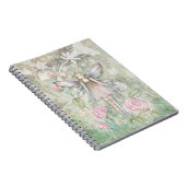 Niedliche Rose-Kühlrechner Notizblock (Rechte Seite)