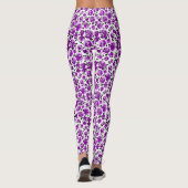 Niedliche Rose Leggings (Rückseite)
