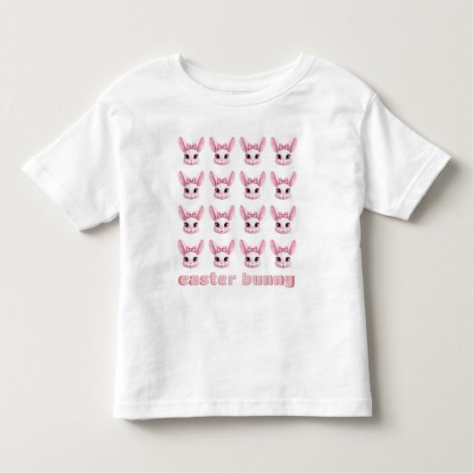 Niedliche Rose Ostern Bunny Gift Baby T - Shirt (Vorderseite)