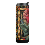 Niedliche Rose Thermosbecher (Nach links gedreht)