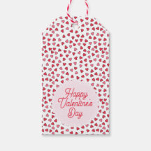 Niedliche Rot-Rosa-Herzen Valentinstag-Geschenketi