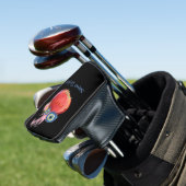 Niedliche Rote Farbe retten Planet-Sammlung Golf Headcover (In Situ)