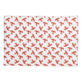 Niedliche Rote Geburtshelfer Kissenbezug (Rückseite-Links)