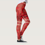 Niedliche rote Leggings (Rechts)