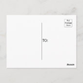 Niedliche rote Panda Postkarte (Rückseite)