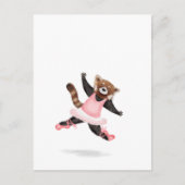 Niedliche rote Panda-Postkarte Postkarte (Vorderseite)