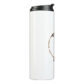 Niedliche rote Panda Tiere Kaffee Tee Custom Shop  Thermosbecher (Nach links gedreht)