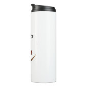 Niedliche rote Panda Tiere Kaffee Tee Custom Shop  Thermosbecher (Nach rechts gedreht)