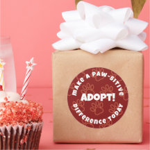 Niedliche rote Pawprints Machen Sie einen paw-siti