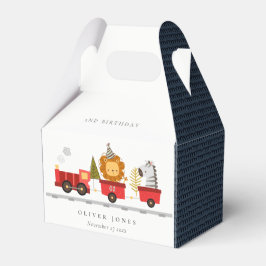 Niedliche Rote Waldtiere trainieren jeden Geburtst Geschenkschachtel