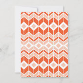 Niedliche roter Fox-Party Einladung (Rückseite)