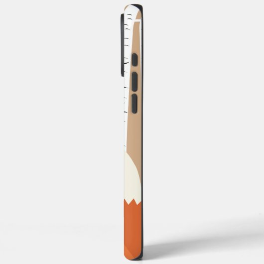 Niedliche Rotfuchs-Waldbäume Case-Mate iPhone Hülle (Rückseite / Links)