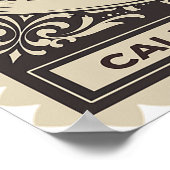 Niedliche Rottweiler-Muskeln Poster (Ecke)