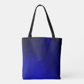 Niedliche Royal Blue Silver Imitate Glitzer Monogr Tasche (Rückseite)