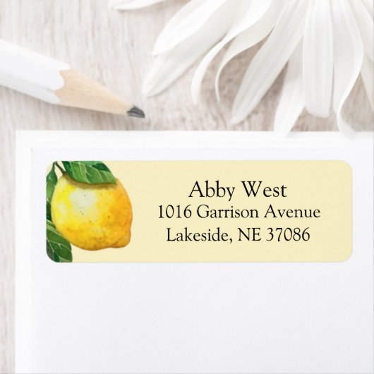 Niedliche Rücksendeadresse (Insitu)