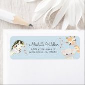 niedliche Rücksendeadresse für Babytiere (Insitu)