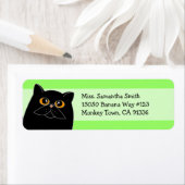 Niedliche Rücksendeadressen-Aufkleber (Insitu)