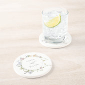 Niedliche Rustikal-Gelbe Wiesen-Blumenzwiese Getränkeuntersetzer (Seite)