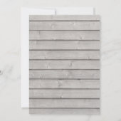 Niedliche Rustikale Babydusche Seifenwaschbecken B Einladung (Rückseite)