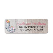 Niedliche Rustikale Elefantenblütendusche (Vorne)