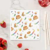 Niedliche Rustikale Fiesta Taco Bout Kinderdusche Serviette (Beispiel)