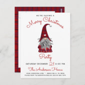 Niedliche rustikale frohe Weihnachtsgottesdienste Postkarte (Vorne/Hinten)