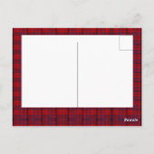 Niedliche rustikale frohe Weihnachtsgottesdienste  Postkarte (Rückseite)