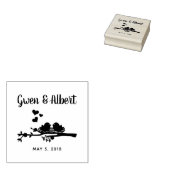 Niedliche Rustikale Hochzeitssaison Gummistempel (Stempel)