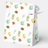 Niedliche Rustikale Vegetation Ladybug Garden Baby Geschenkschachtel (Rückseite)