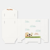 Niedliche rustikale Wasserfarbe Kinderdusche Geschenkschachtel (Ungefaltet)