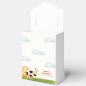 Niedliche rustikale Wasserfarbe Kinderdusche Geschenkschachtel (Offen)