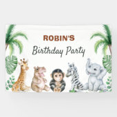 Niedliche Safari Banner (Horizontal)