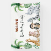 Niedliche Safari Banner (Vertikal)