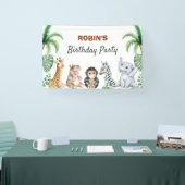 Niedliche Safari Banner (Messe)
