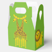 Niedliche Safari Geschenkschachtel (Geöffnet)