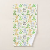 Niedliche Safari Tiere Badetuch Set (Handtuch)