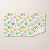 Niedliche Safari Tiere Badetuch Set (Handtuch)
