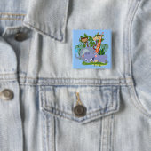 Niedliche Safari-Tiere Button (Beispiel)