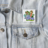 Niedliche Safari-Tiere Button (Beispiel)