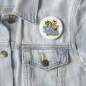 Niedliche Safari-Tiere Button (Beispiel)
