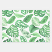 Niedliche Safari-Tiere Geschenkpapier Set (Vorderseite)