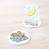 Niedliche Safari-Tiere Getränkeuntersetzer (Seite)