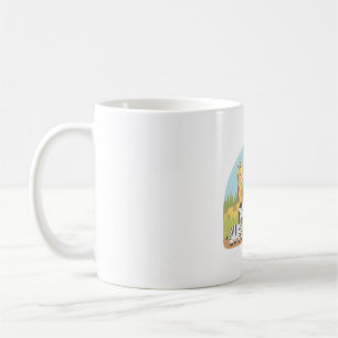 Niedliche Safari-Tiere Kaffeetasse