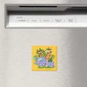Niedliche Safari-Tiere Magnet (In Situ (Geschirrspüler))
