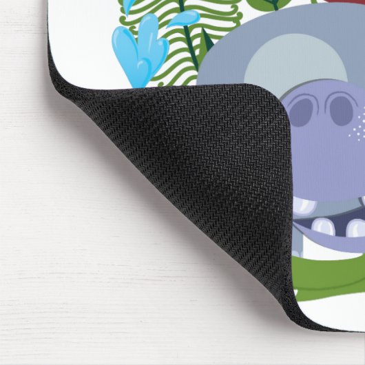 Niedliche Safari-Tiere Mousepad (Ecke)