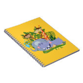 Niedliche Safari-Tiere Notizblock (Rechte Seite)