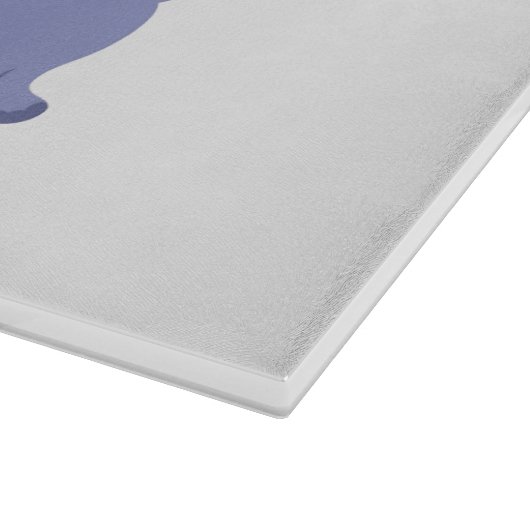 Niedliche Safari-Tiere Schneidebrett (Ecke)