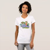 Niedliche Safari-Tiere T-Shirt (Vorne ganz)
