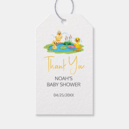 Niedliche Safari tierische Babydusche Geschenkanhänger