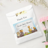 Niedliche Safari tierische Babydusche Geschenktütchen (Versiegelt)